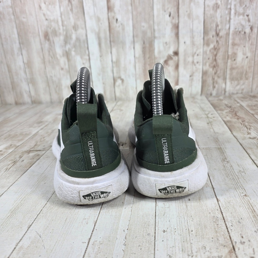 Vans Ultrarange Exo Green White Womens Athletic Shoes Size 5 - Picture 3 of 8